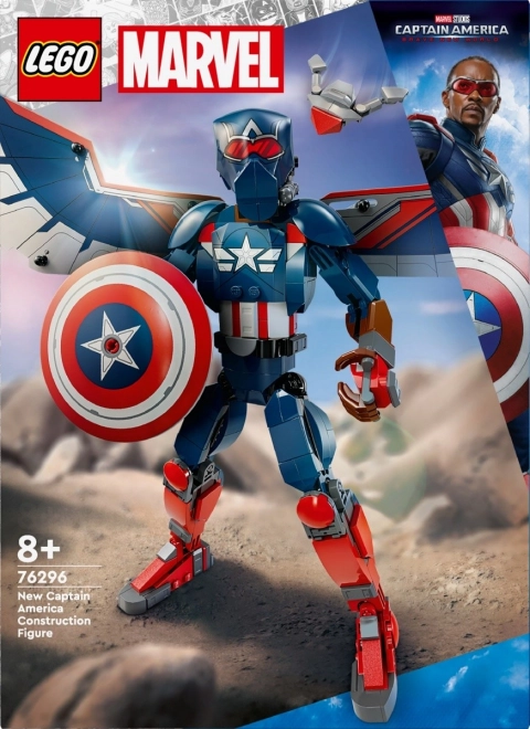 Új Amerika Kapitány LEGO Marvel figura