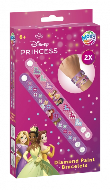 Gyémánt festés - Disney Hercegnők karkötők