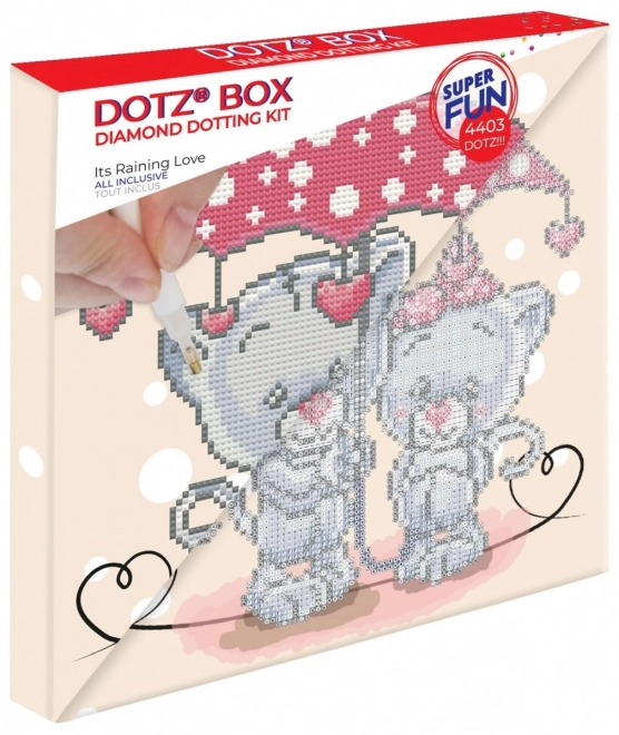 Diamond Dotz esős szerelem készlet