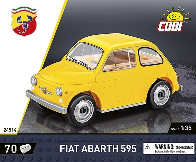 Fiat Abarth 595 építőkészlet