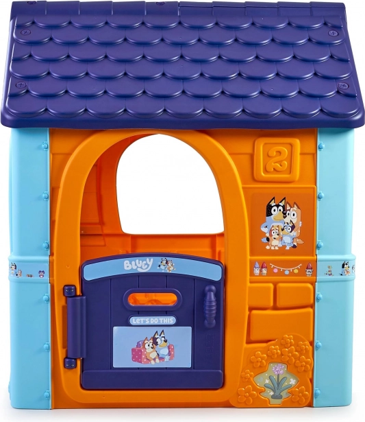 Bluey kerti gyermek házikó levélszekrénnyel
