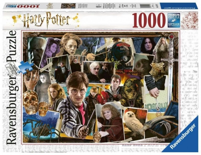 Harry Potter és a Halál Ereklyéi 1000 darabos puzzle