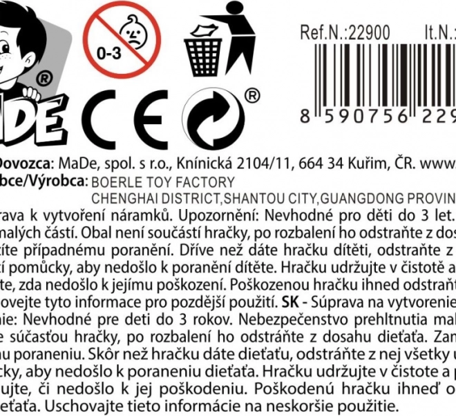 Gyöngyök gyermekeknek bőröndben