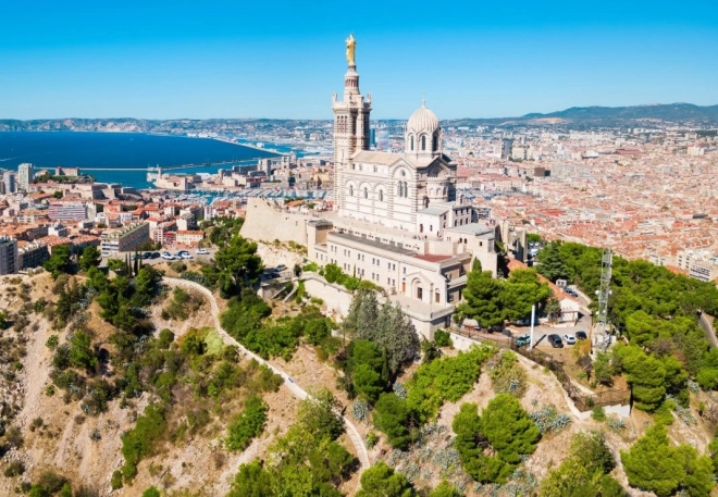 Puzzle Bazilika Notre-Dame de la Garde 1000 darabos