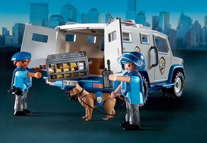 Playmobil pénzszállító akcióhős figurakészlet