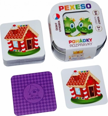 Mesememória fémdobozban (64 kártya)