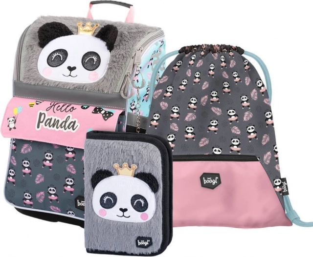 Cuki panda dizájn a teljes szettben