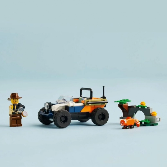 lego quad kalandor szafari vörös pandával