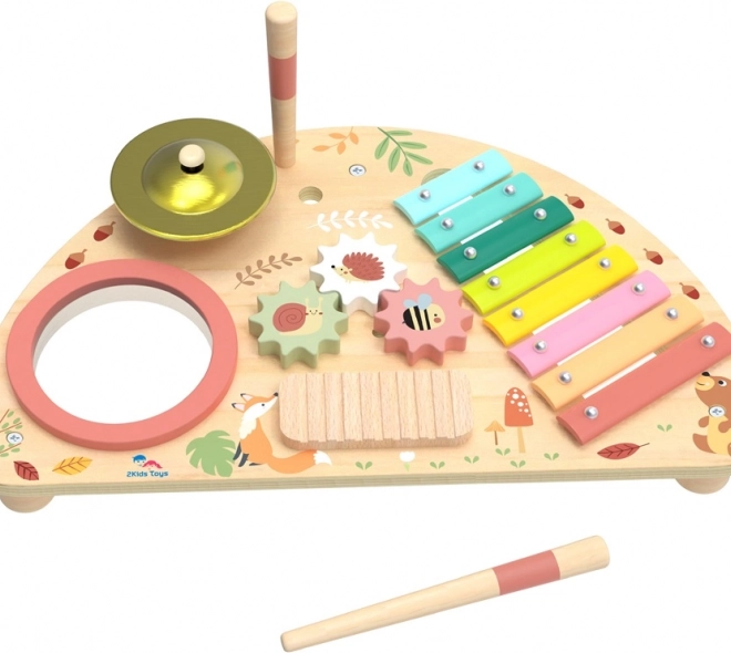 2Kids Toys Multifunkcionális zenei tábla gyerekeknek