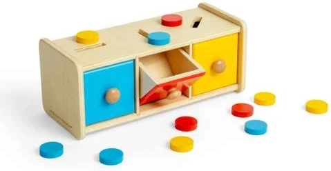 Bigjigs Toys színek szerinti válogató doboz