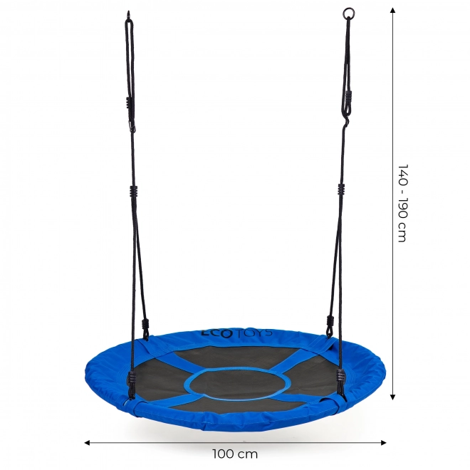 Gyerek kerti hinta 100 cm kék ECOTOYS