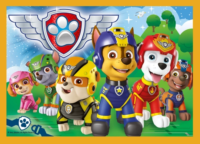 Nyaralás PAW Patrol 4 az 1-ben kirakós játék