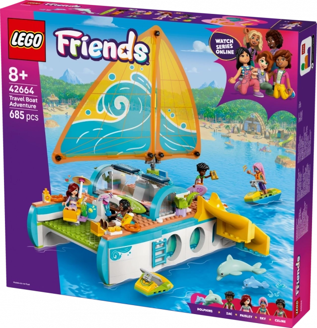 LEGO Friends Kalandok a jachton