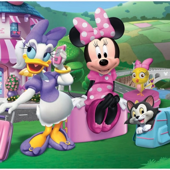 Puzzle Minnie és Daisy nyaraláson 30 darabos
