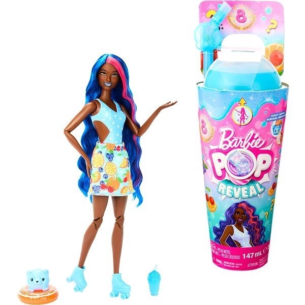 Barbie pop reveal gyümölcsös meglepetés baba