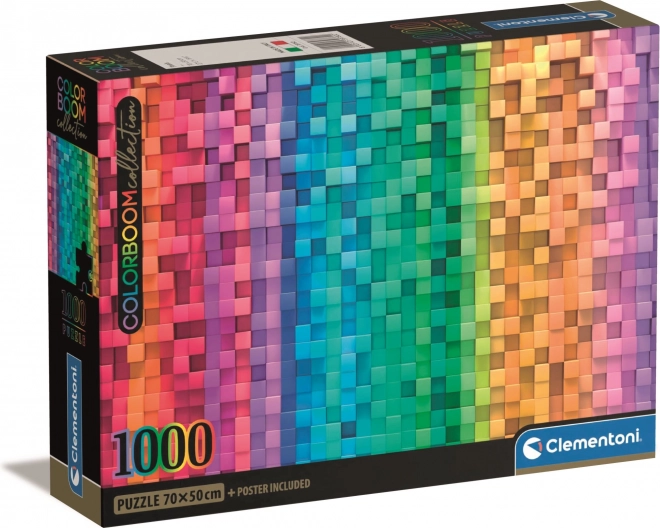 Colorboom Pixel 1000 darabos puzzle kompakt