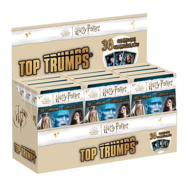 Harry Potter Top Trumps kártyajáték 30 boszorkány és varázsló