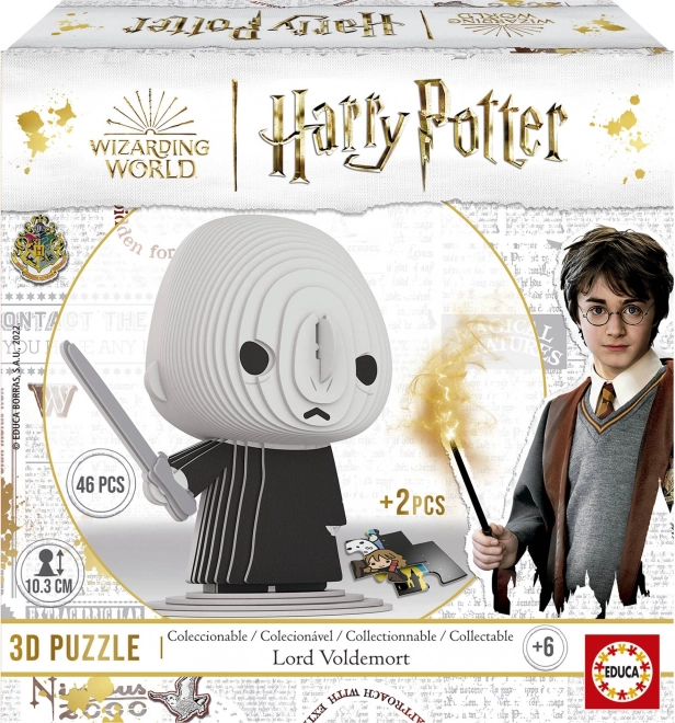 3D puzzle Lord Voldemort - Harry Potter gyűjtemény