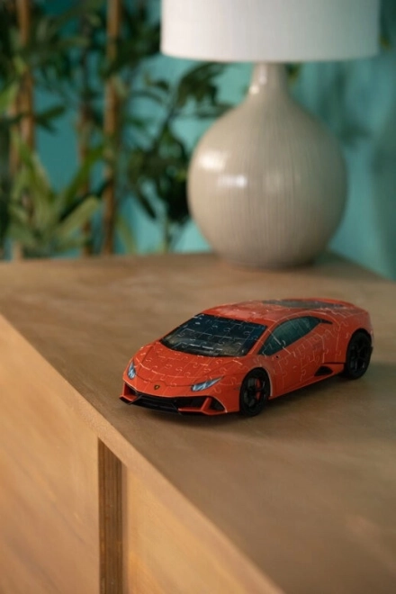 Lamborghini Huracán Evo zöld 108 darabos kirakó