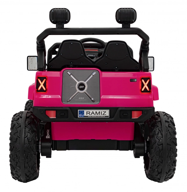 Off Road rózsaszín gyermek elektromos autó