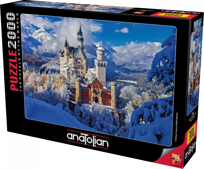 Neuschwanstein kastély puzzle 2000 darabos