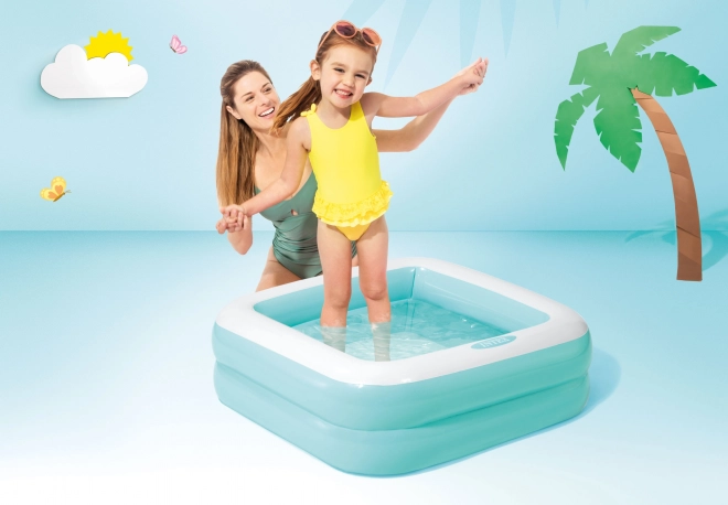 Gyermek felfújható medence kék - Intex