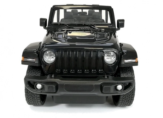 Zdalnie irányított Jeep Wrangler Rubicon autó 1:14 - fekete