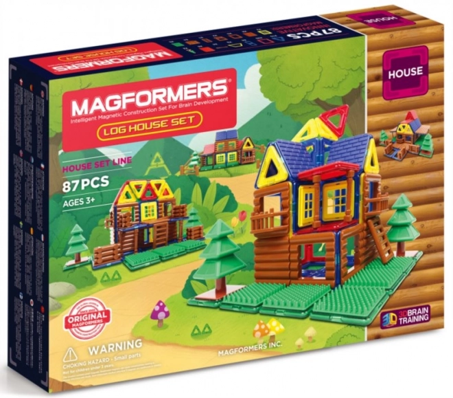 Magformers erdei faház 87 darabos készlet