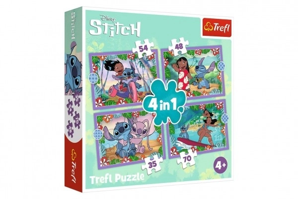 Puzzles - Szörnyen izgalmas nap Lilo és Stitch