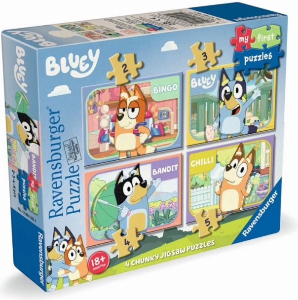 Az első Bluey puzzle-m