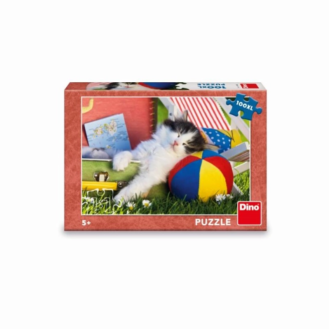 Aranyos kiscica motívum