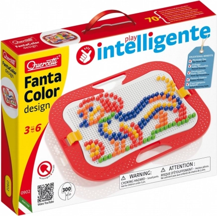Quercetti FantaColor Design 300 db (Ø10 mm)