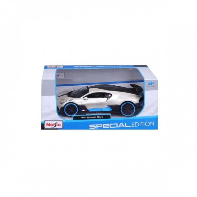 Bugatti Divo kompozit modell 1/24 - fehér