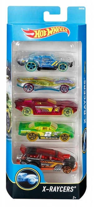 Hot Wheels járművek 5 darabos szett