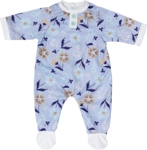 Rugdalózó BABY BORN babának 43 cm – kék