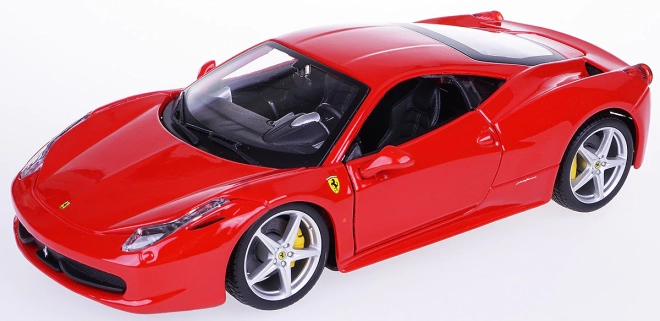 Ferrari 458 Italia modellautó piros