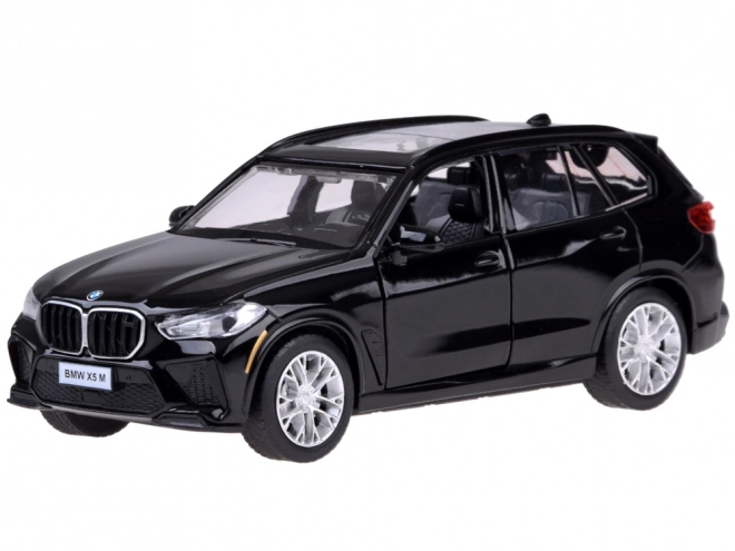 Fémből készült BMW X5M kisautó hanggal és fénnyel