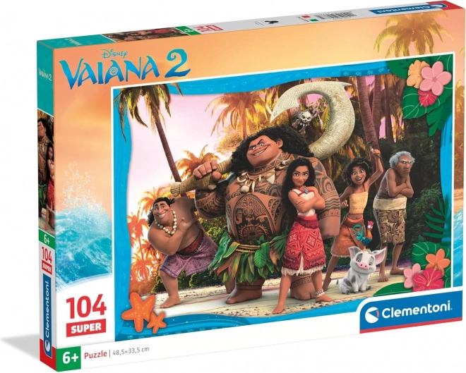 Vaiana bátor puzzle Super 104 darabos