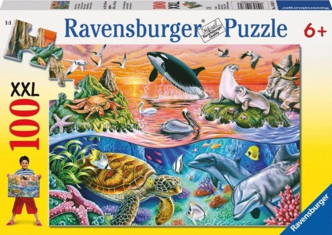 Ravensburger gyönyörű óceán XXL puzzle 100 darab