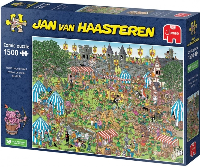 Jumbo puzzle Jan van Haasteren Festival Robina Hooda - 1500 darab