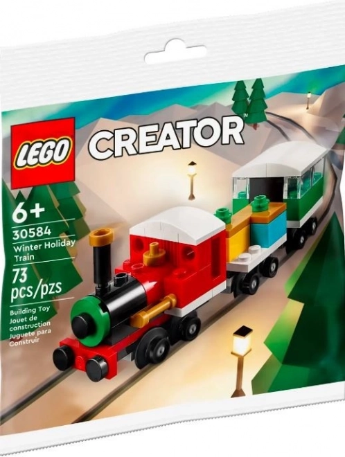 Lego karácsonyi vonat készlet