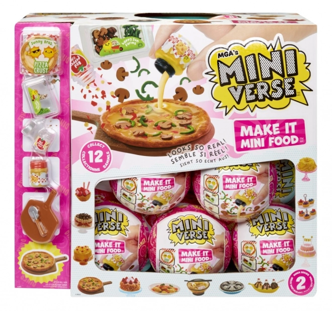 MGA Miniverse - Mini ételek snack, 2B sorozat