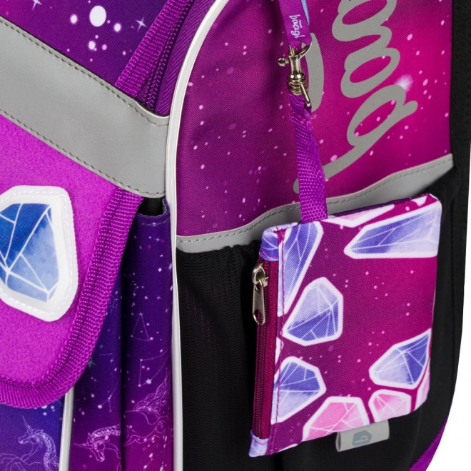 Baagl iskolai aktatáska Zippy Unicorn Universe