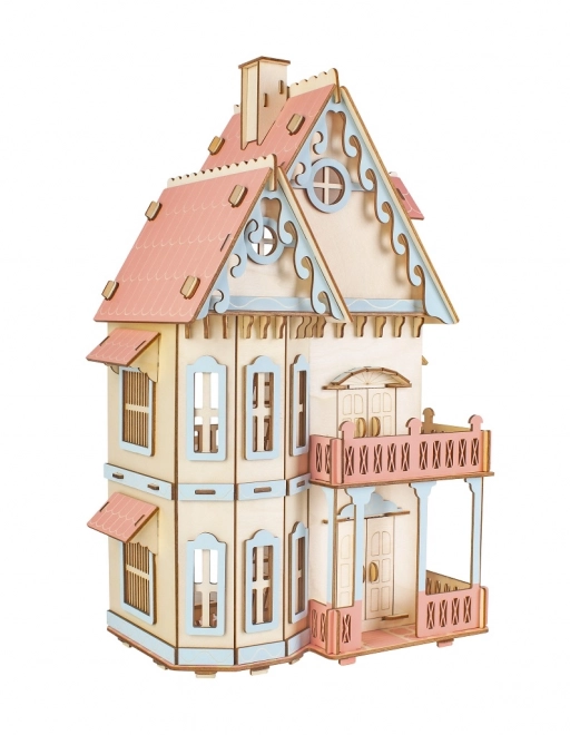 Gótikus villa fa 3D puzzle