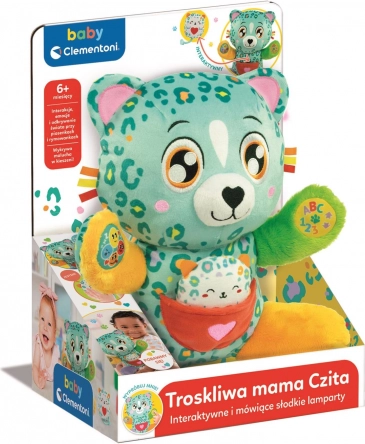 Troskliwa Mama Czita interaktív plüss játék babáknak BABY CLEMENTONI