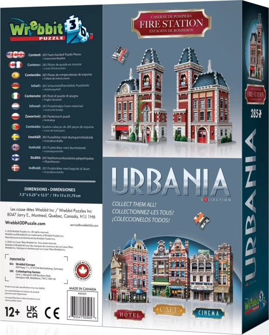 Wrebbit 3D puzzle: Tűzoltóállomás