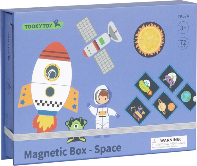 Mágneses Kirakó Űr - TOOKY TOY