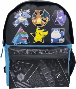 Állítható Pokémon hátizsák Geo mintával