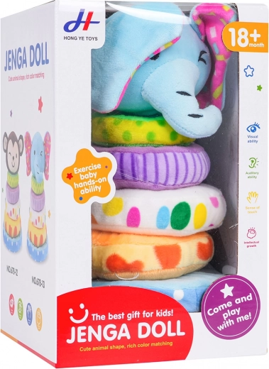 Vidám sípoló az elefánt fejében