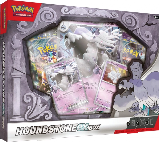 Houndstone Ex Box Pokémon kártya készlet